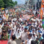 Youth Congress's ruckus, came out to surround the Chief Minister's residence