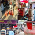 A joint team of police and food department launched a catch operation.