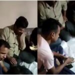 Khaki is infamous! Policemen were gambling in Tikamgarh, 6 arrested after video went viral