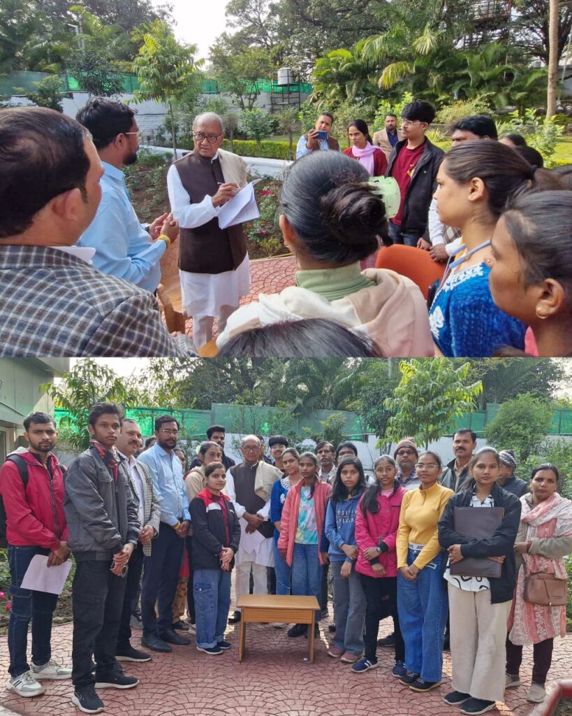 Former Chief Minister Digvijay Singh expressing strong objection to the injustice faced by nursing students, highlighting their struggles and rights.