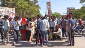Overloaded NTPC fly ash truck causes fatal accident in Gadarwara, Madhya Pradesh, leading to public outrage and protests.