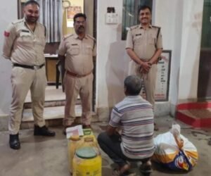 Police seizes illegal liquor and diesel in Katni raid operation