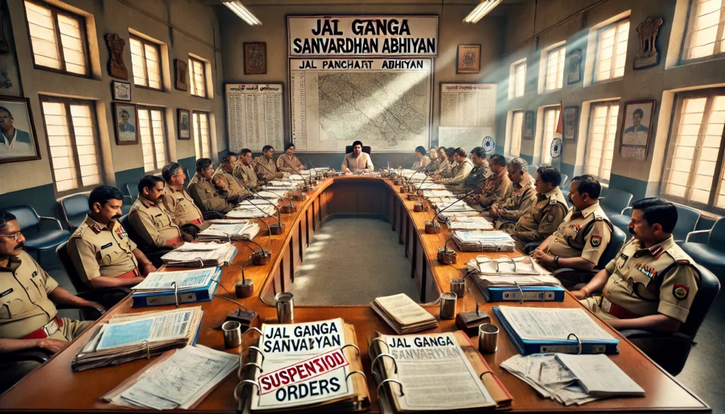 Katni District Panchayat CEO suspends 11 employees for negligence in Jal Ganga water conservation scheme