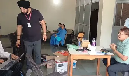 EOW officers raiding MP electricity department officer's properties in Katni-Narsinghpur, seizing ₹5.5Cr assets