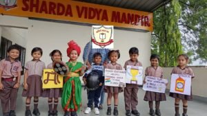 Students Performing at Sharda Vidya Mandir Bhopal Special Assembly