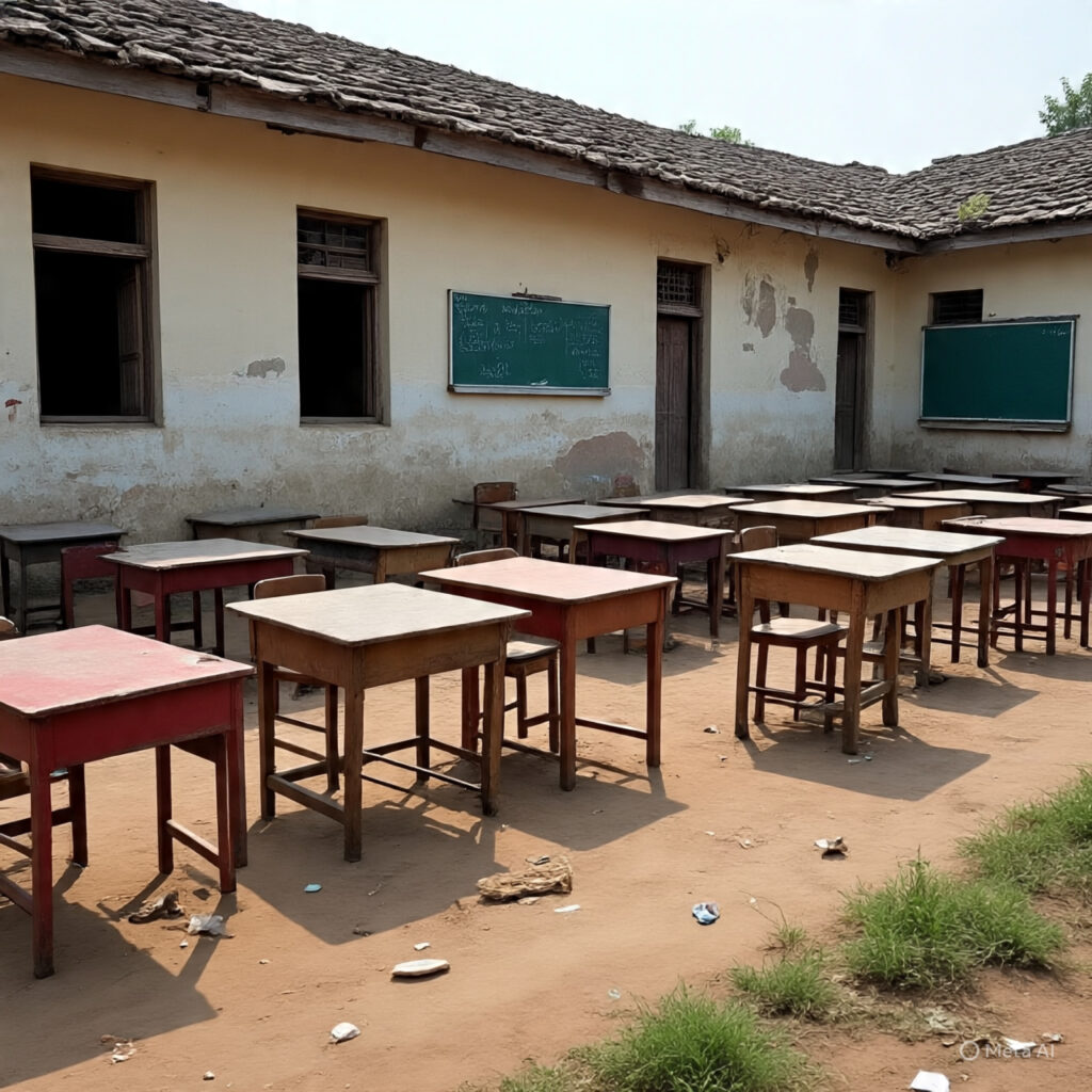 Jabalpur school safety inspection. AI Generated Image