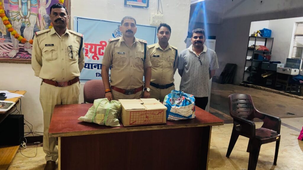 mpsamwad.com Katni Liquor Raid