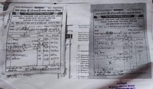 Banikhedi school corruption exposed with fake student tour bills showing scooter instead of bus