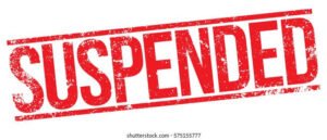 Drunk patwari suspended in Sheopur district for negligence during flood relief, based on villagers' complaint and SDM order.