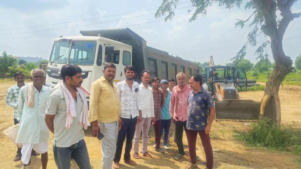 Vidisha NH146 Land Compensation Protest