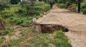 Ghodadongri MLA fund bridge washed away