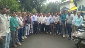 Balaghat journalists protest against outside social media influencers over alleged damage to local media image