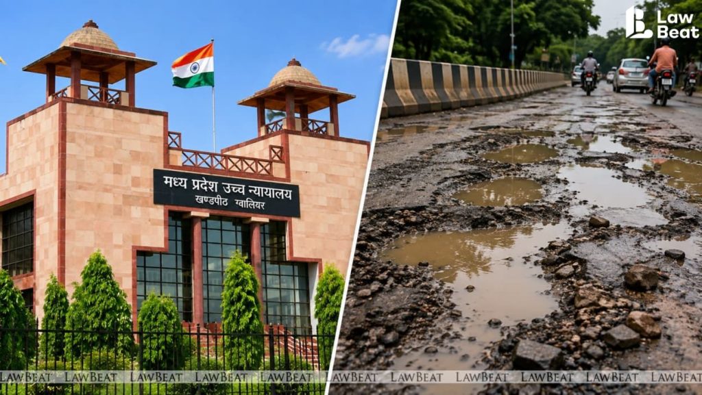 Gwalior road quality case and High Court questions over pothole repair and bitumen layer