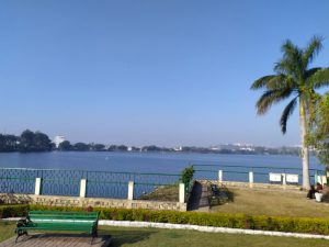 शाहपुरा झील के Buffer Zone में ड्रोन सर्वे में मिले निर्माण